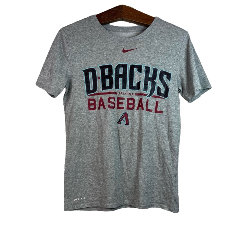 Nike Arizona Diamondbacks Baseball Athletic Cut T-Shirt Men’s Size S Gray